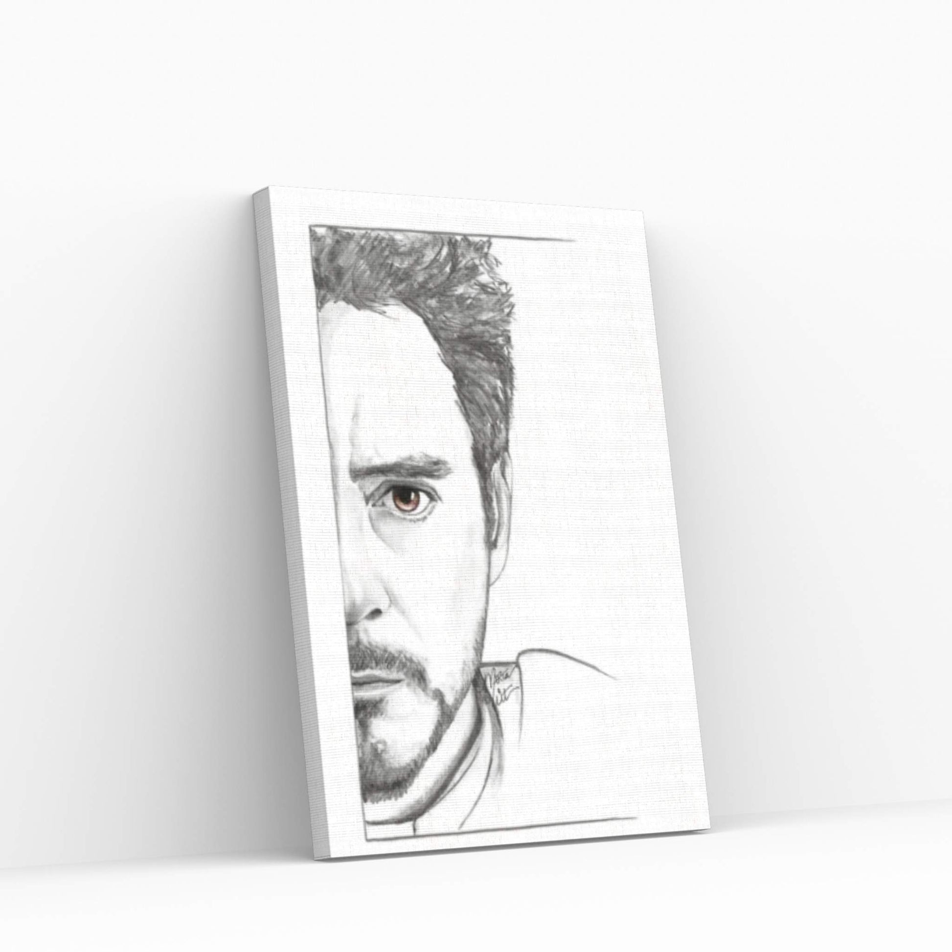 Tony Stark Canvas Wall Art - Y Canvas