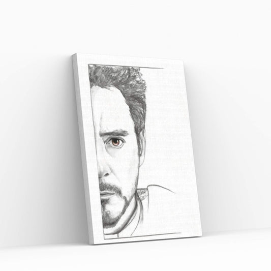 Tony Stark Canvas Wall Art - Y Canvas