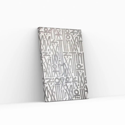 Abstract Retna Wall Art Graffiti American Black & White Reproduction Painting Wall Art Poster Print Graffiti Art - Y Canvas