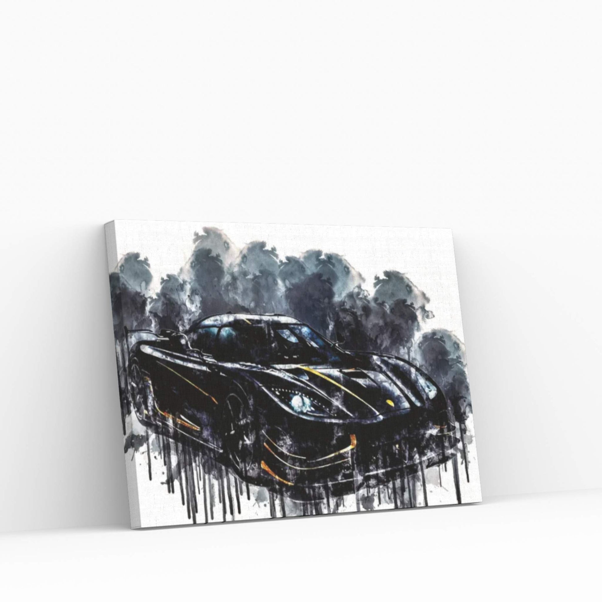 2017 Koenigsegg Agera RS Gryphon Vehicle CXIV Canvas Wall Art - Y Canvas