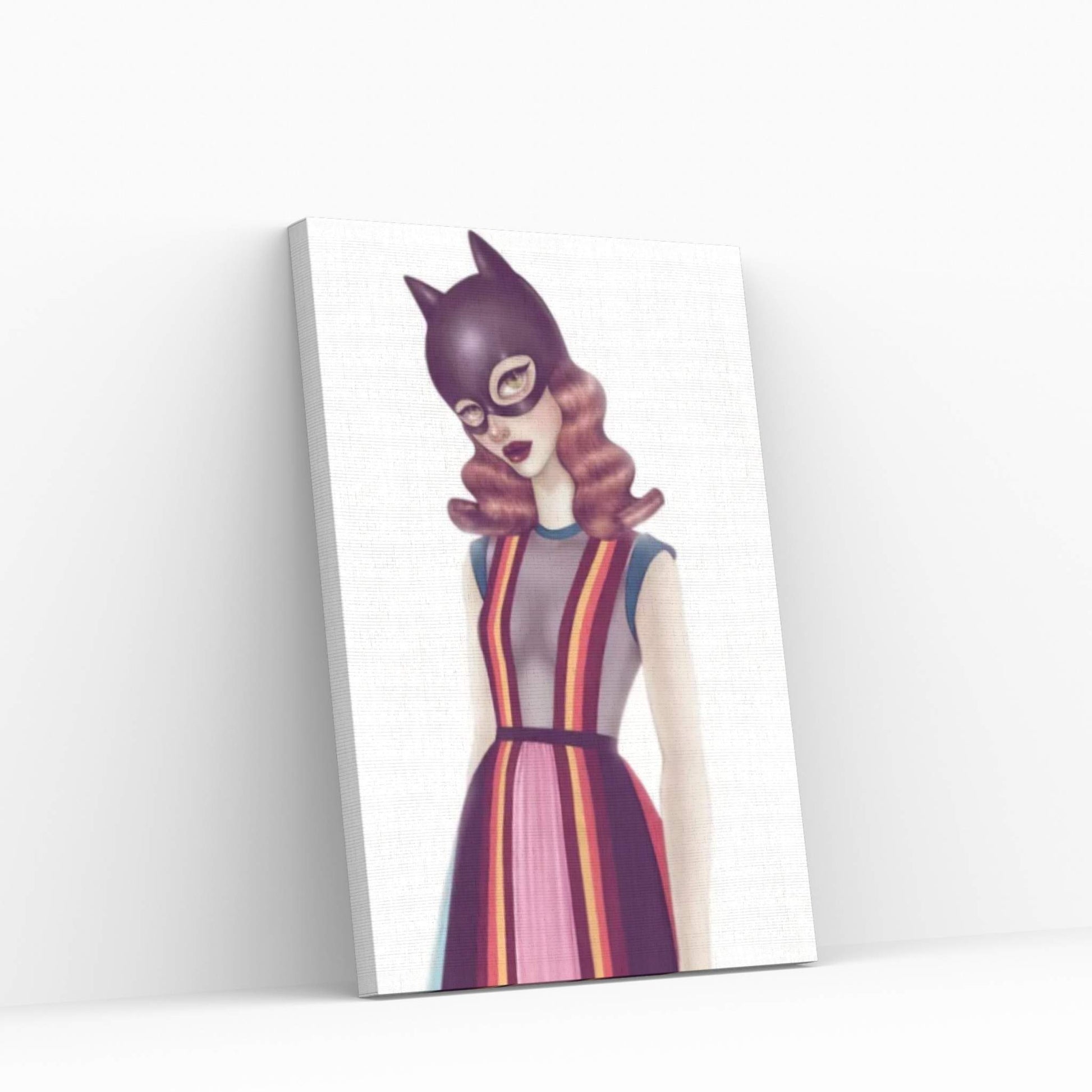 Batgirl II Canvas Wall Art - Y Canvas