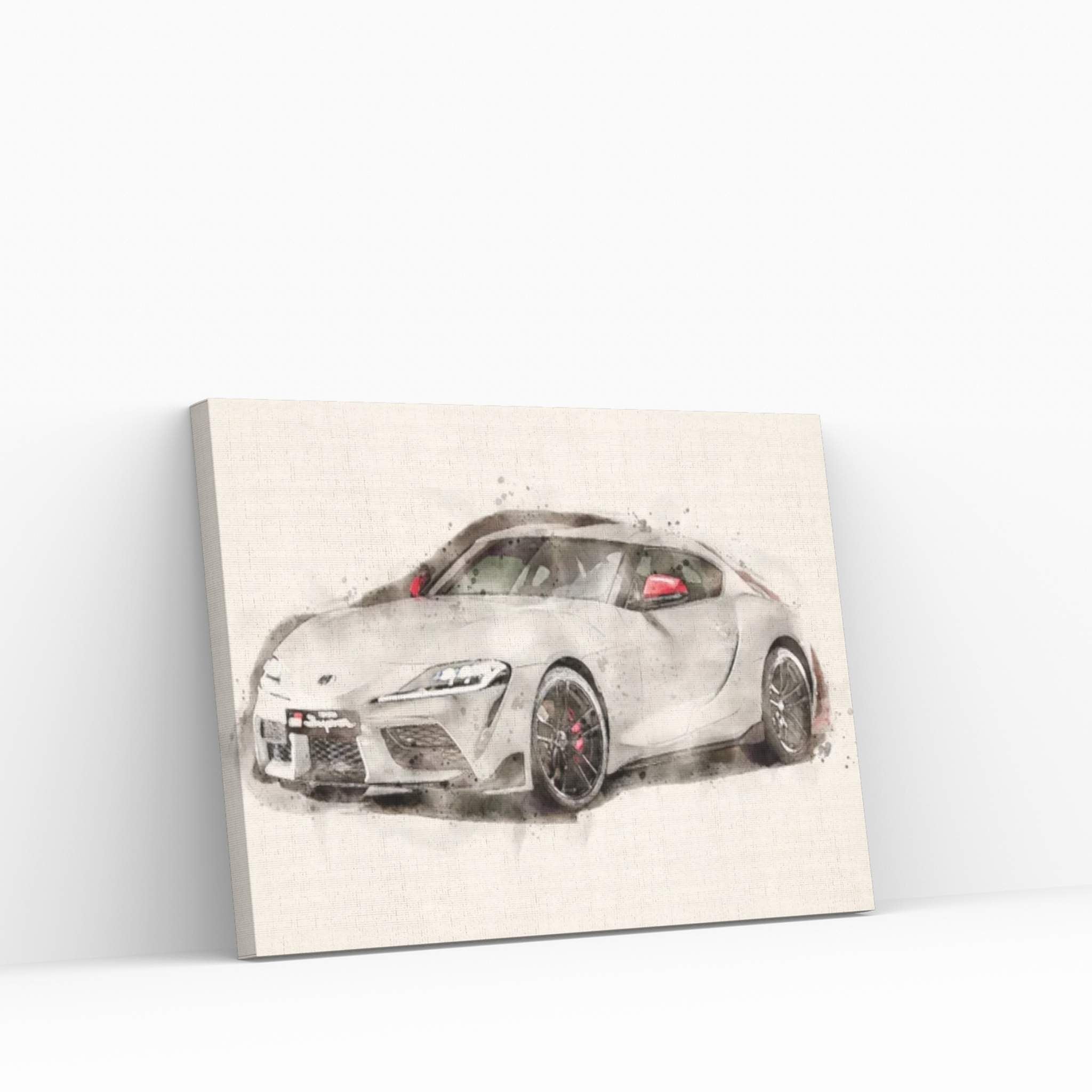 Toyota Supra-GR V II Canvas Wall Art - Y Canvas