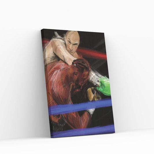 Tyson Fury Canvas Wall Art - Y Canvas