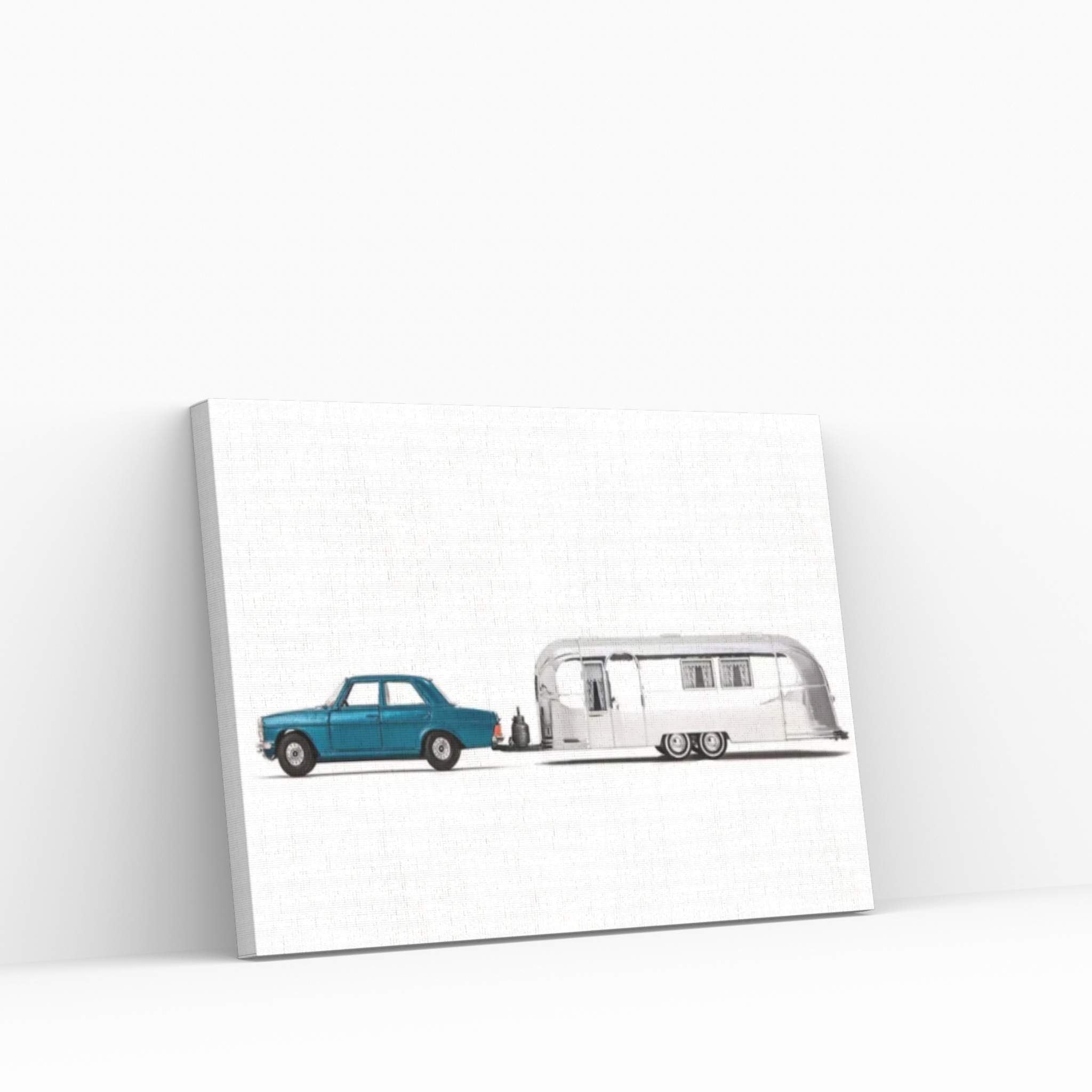 Airstream Car Canvas Wall Art - Y Canvas