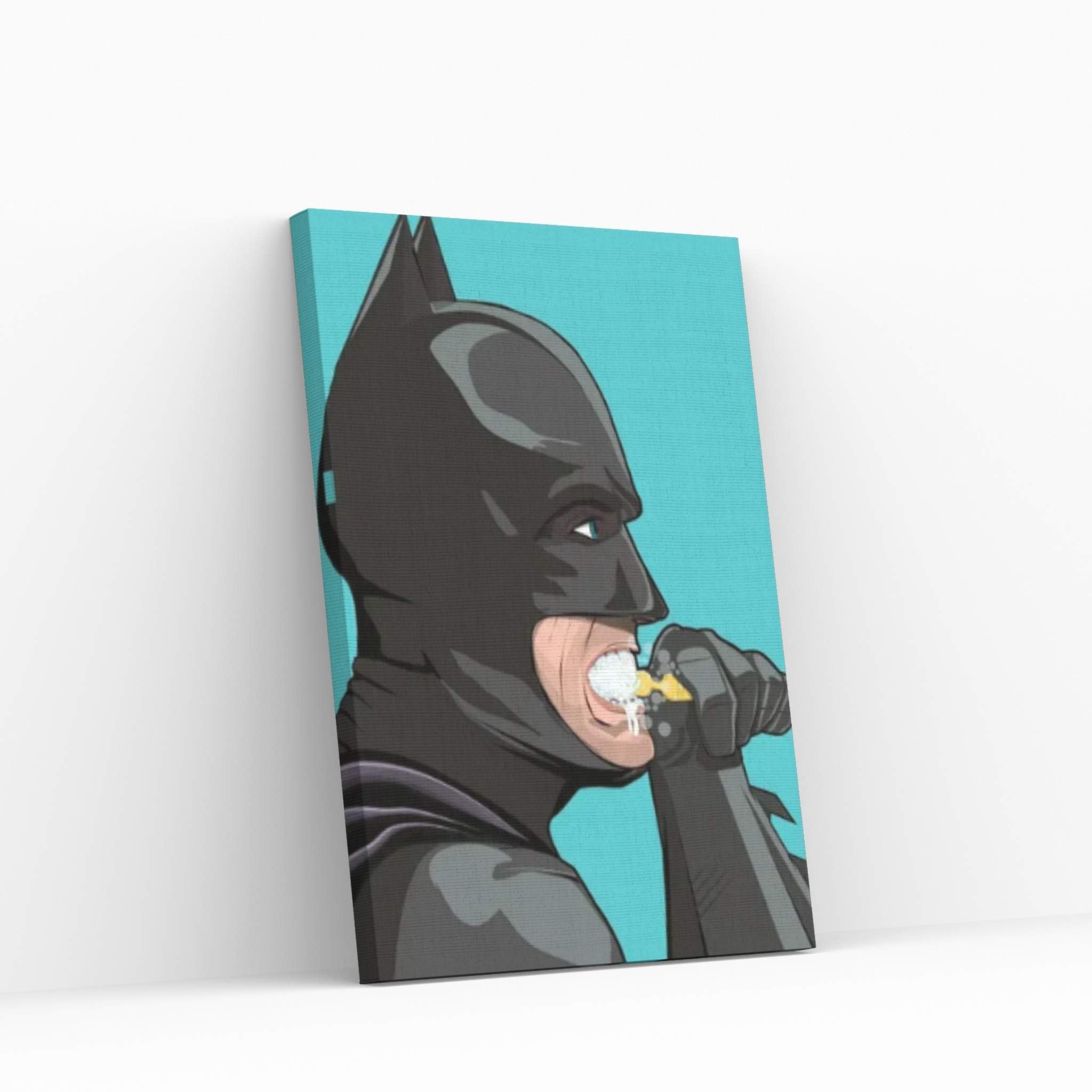 Bat Teeth Canvas Wall Art - Y Canvas