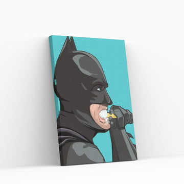 Bat Teeth Canvas Wall Art - Y Canvas