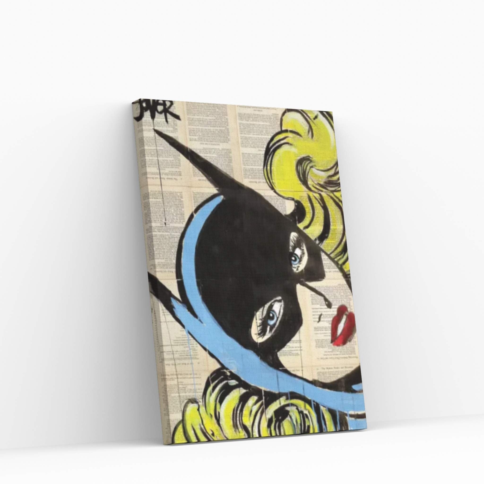 That Girl Canvas Wall Art - Y Canvas