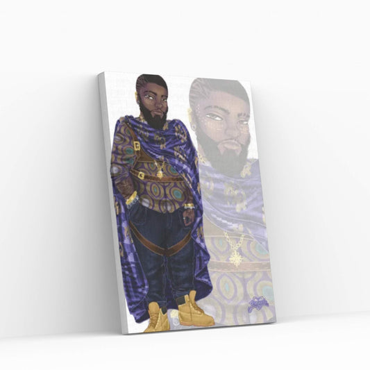 Wakanda Fashion (Look 6) Canvas Wall Art - Y Canvas