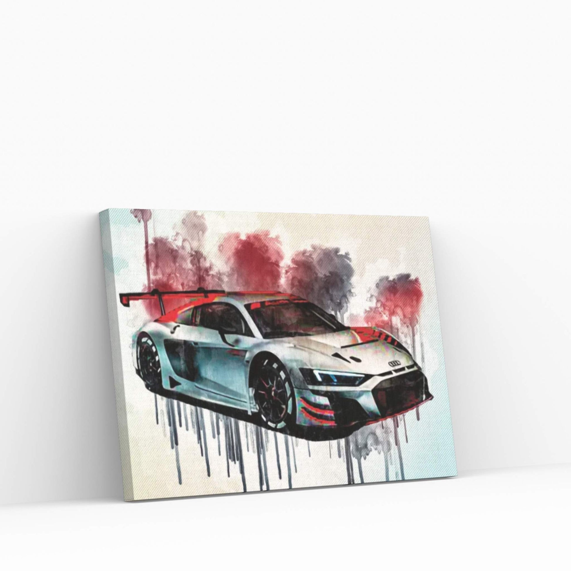 Audi R8 Lms Gt3 2019 Exterior Racing Car Tuning R8 Canvas Wall Art - Y Canvas