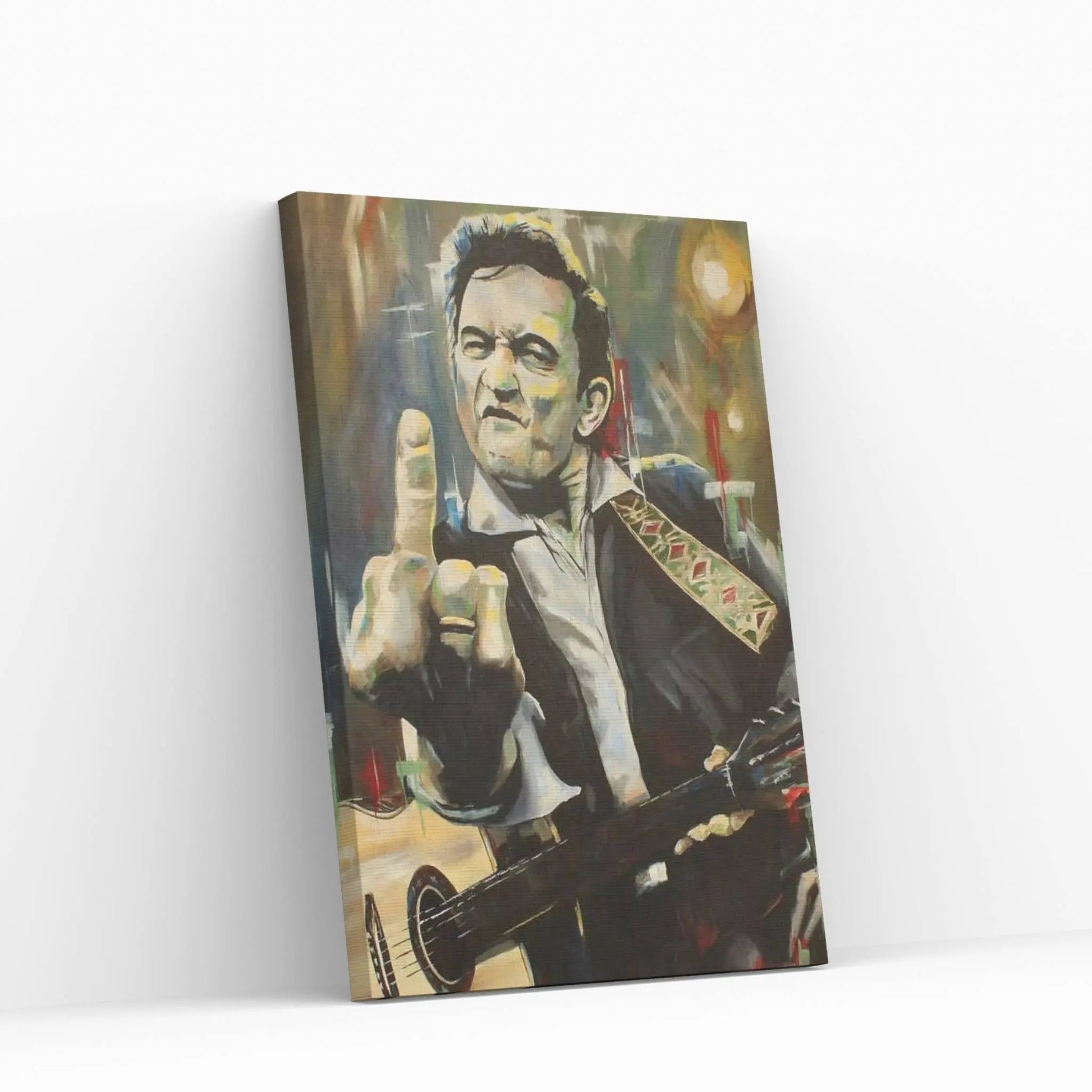 Hello, I'm Johnny Cash Canvas Wall Art - Y Canvas