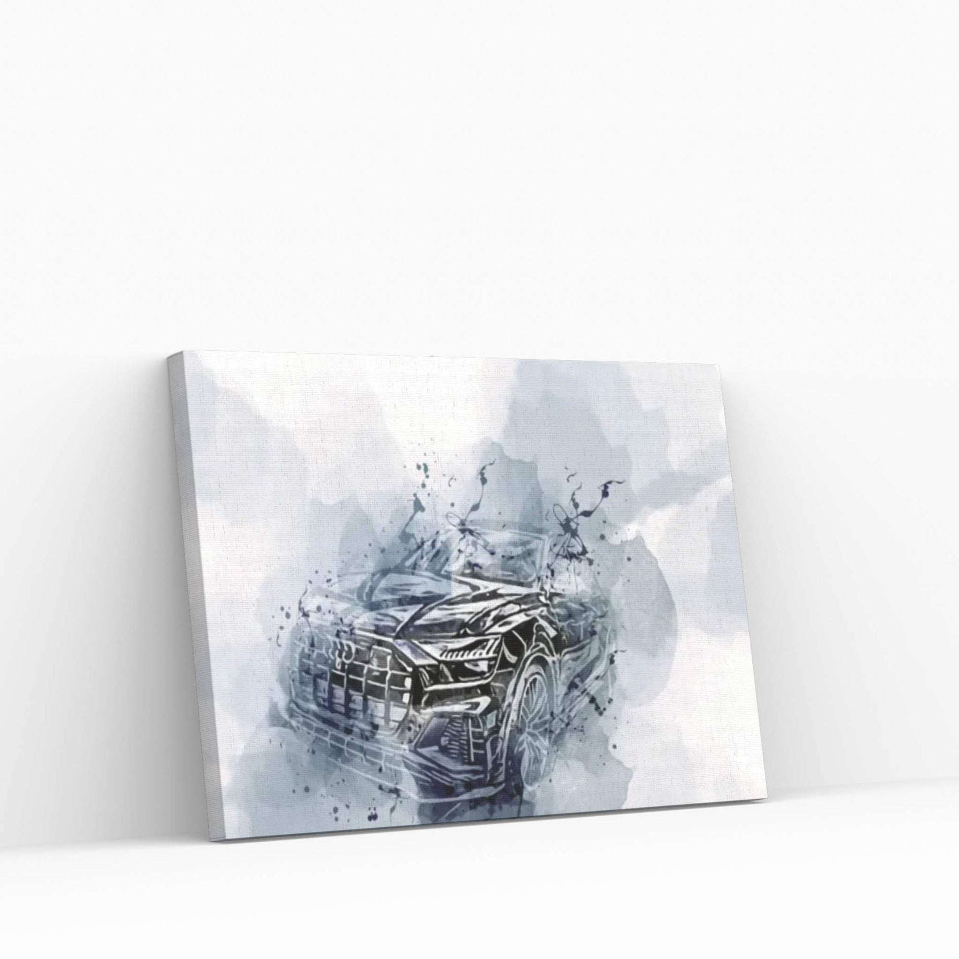 2022 Audi Sq8 Abt Exterior Canvas Wall Art - Y Canvas