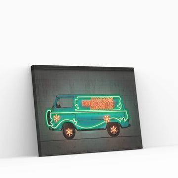 Mystery Car Canvas Wall Art - Y Canvas