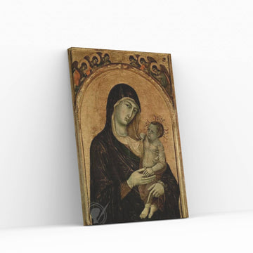 Madonna and Child Canvas Wall Art - Y Canvas