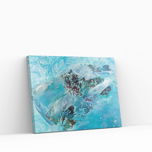 Chlorine IV Canvas Wall Art - Y Canvas