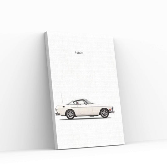 Volvo P1800 Canvas Wall Art - Y Canvas