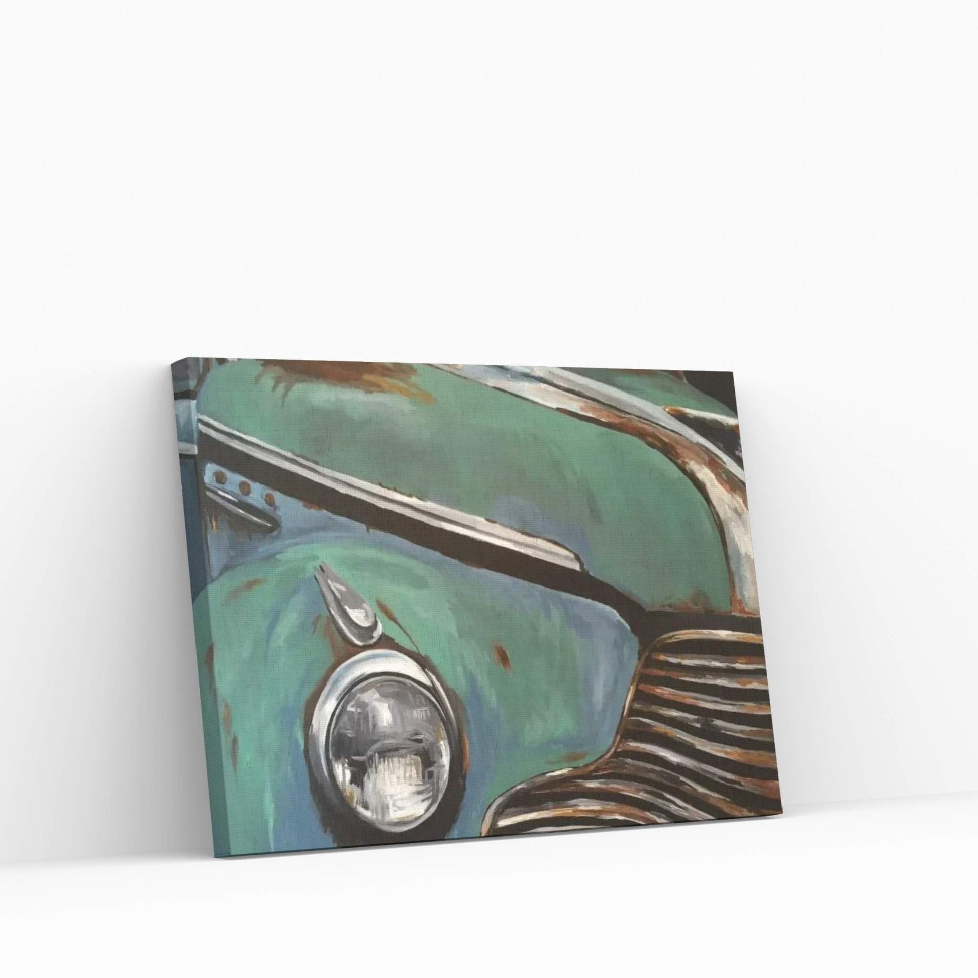 Old Buick I Canvas Wall Art - Y Canvas