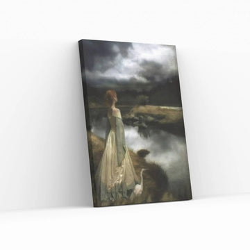 Whispers on the Wind by Edward Hughes Canvas Wall Art - Y Canvas