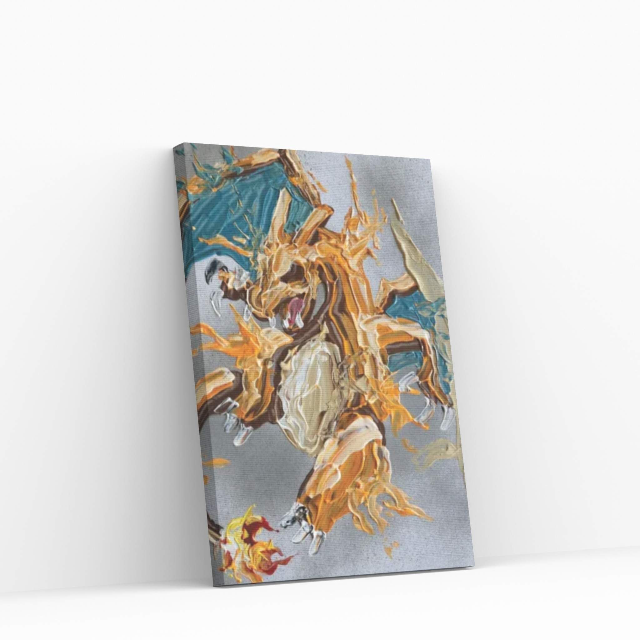 Pokémon - Charizard Canvas Wall Art - Y Canvas