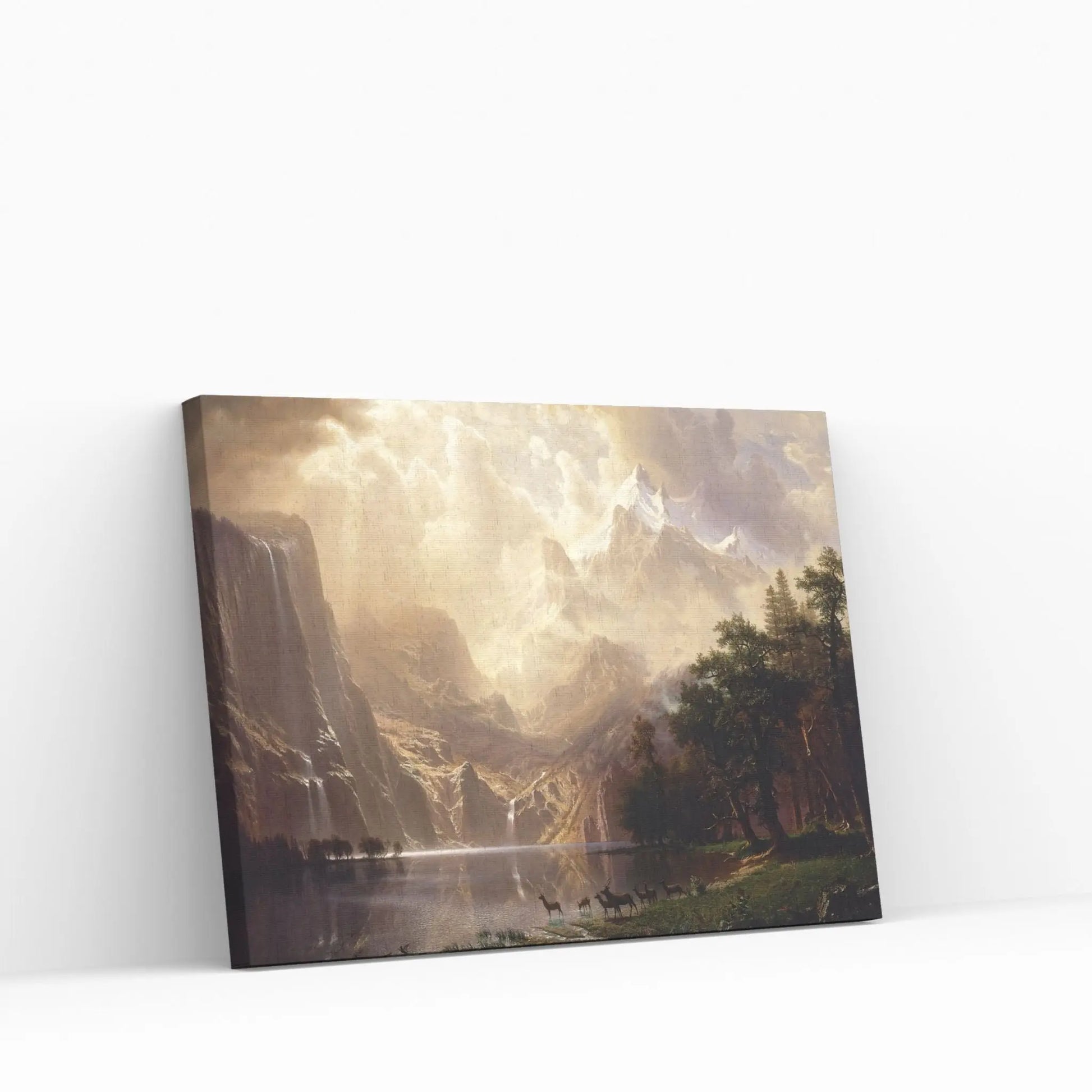 Among Sierra Nevada In California Canvas Wall Art - Y Canvas