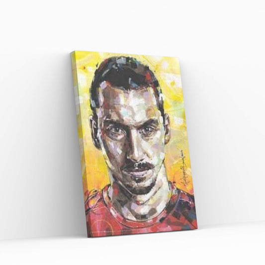 Zlatan Ibrahimovic Canvas Wall Art - Y Canvas