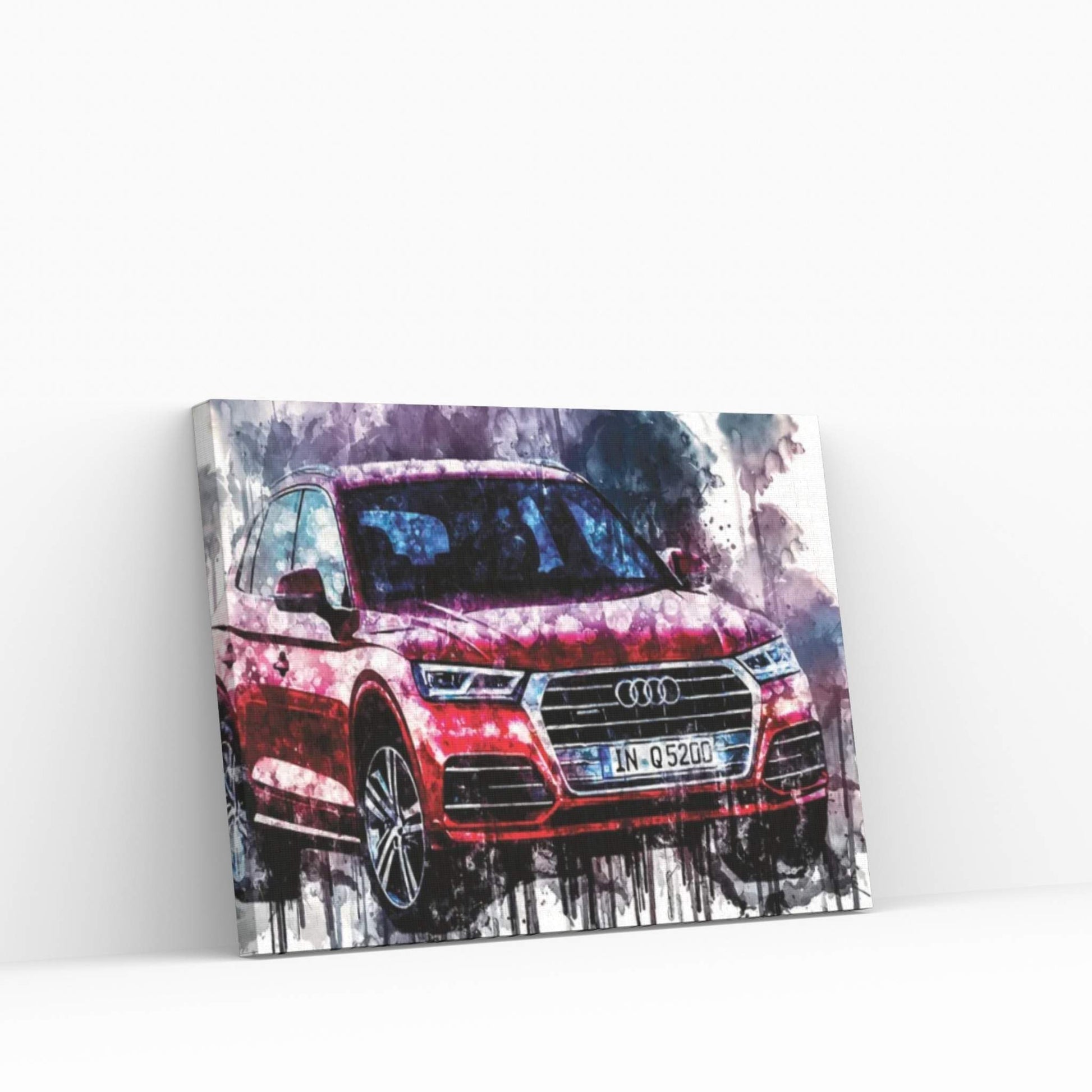 Car 2017 Audi Q5 Canvas Wall Art - Y Canvas