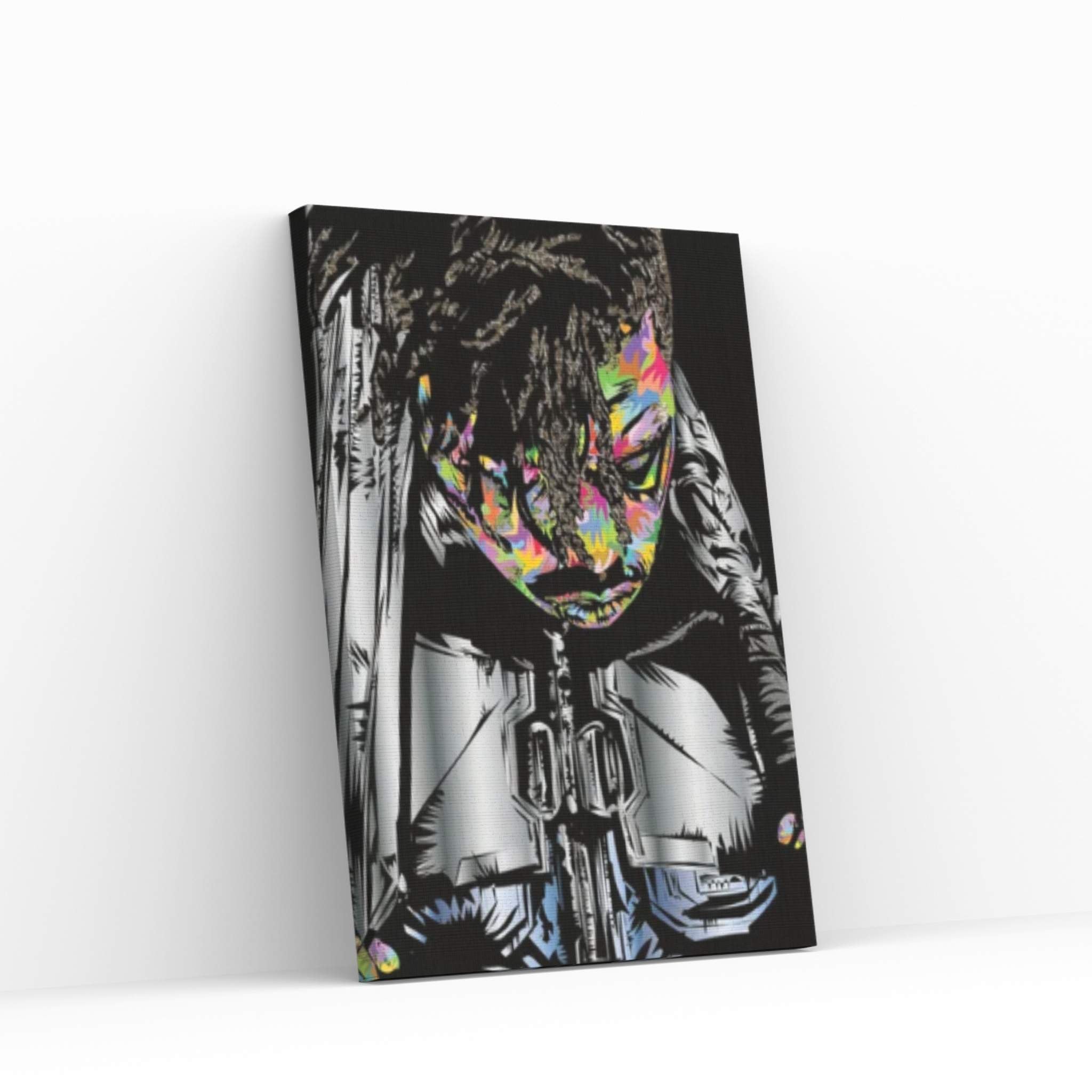 Killmonger Canvas Wall Art - Y Canvas