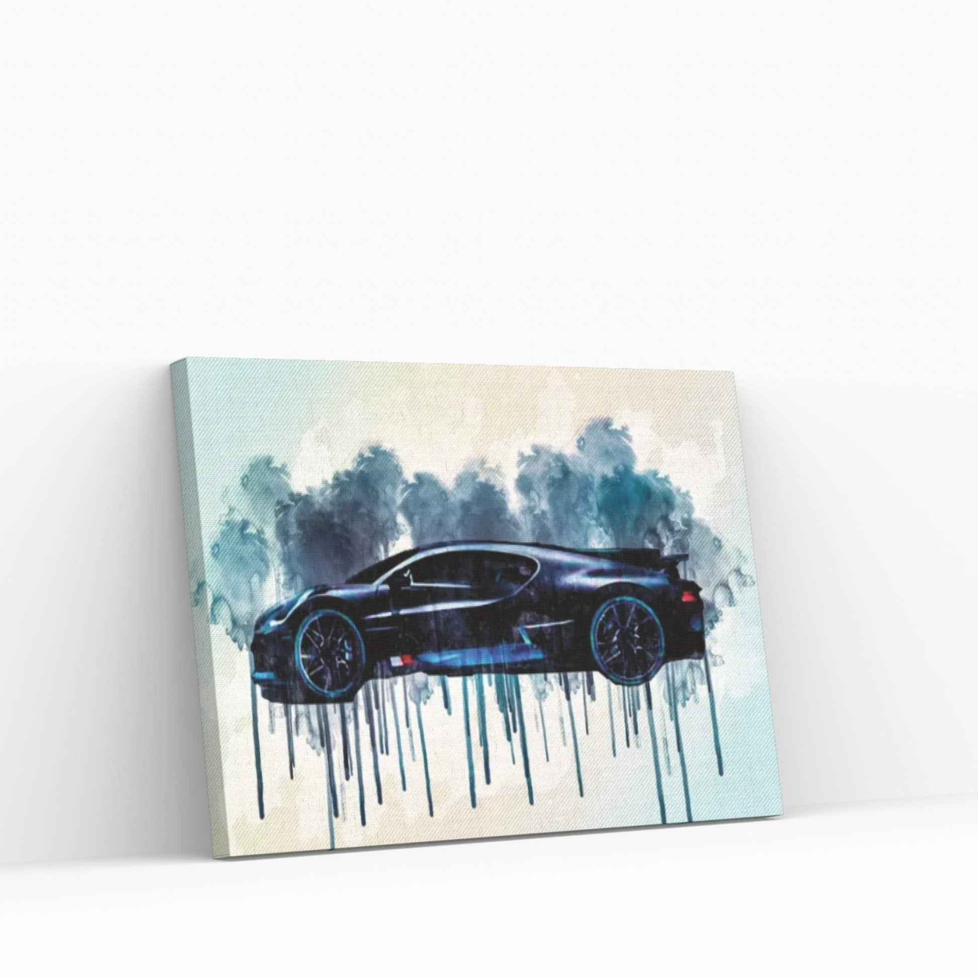 2019 Bugatti Divo Luxury Hypercar Canvas Wall Art - Y Canvas