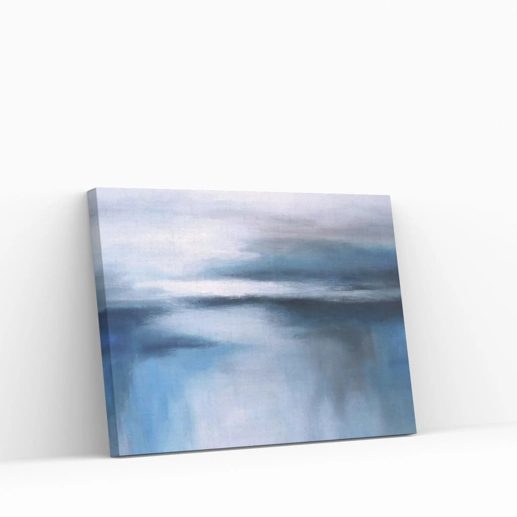 Abstract Seascape XXIV Canvas Wall Art - Y Canvas