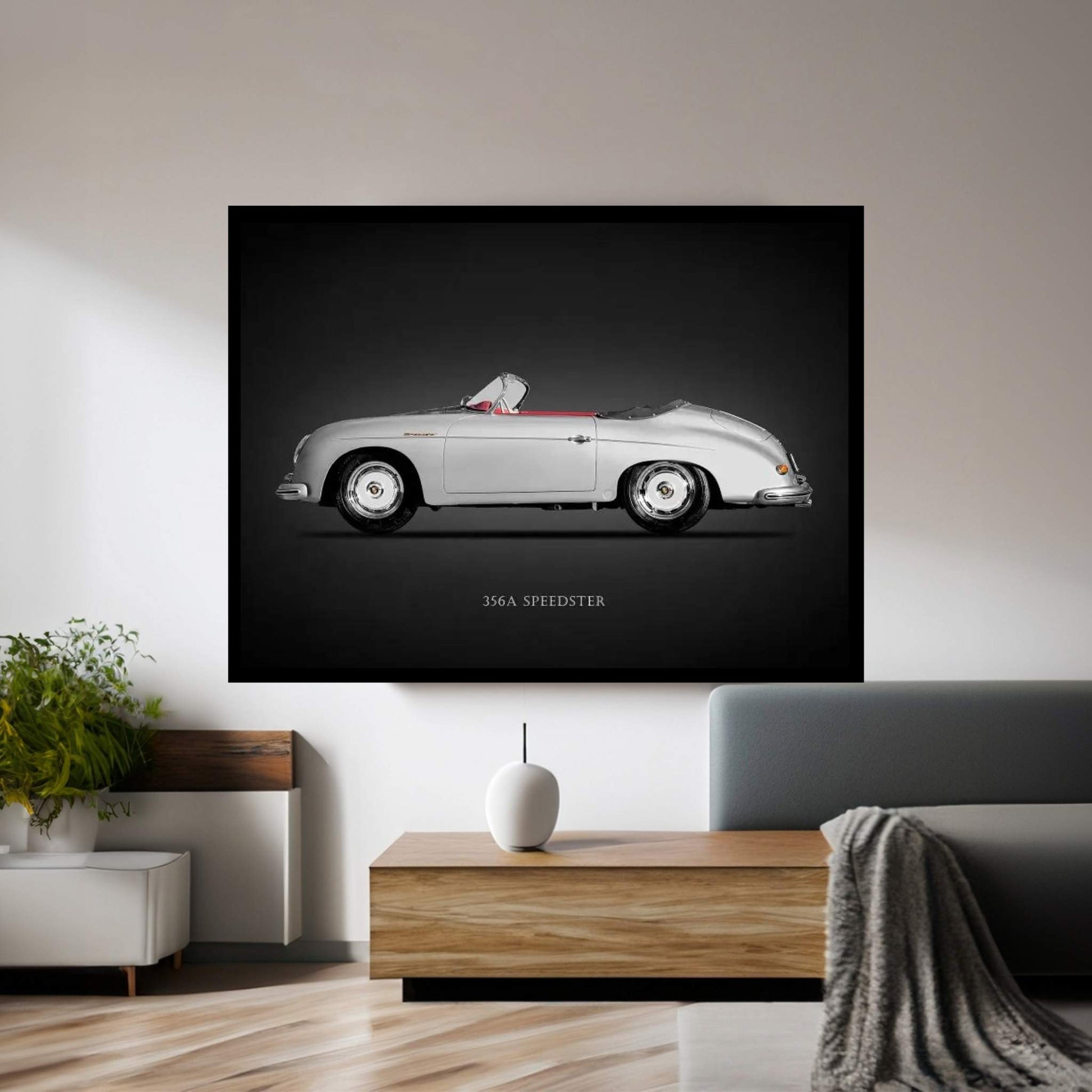 Porsche 356A Speedster 1957 Canvas Wall Art - Y Canvas