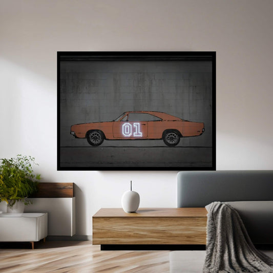 General Lee Canvas Wall Art - Y Canvas