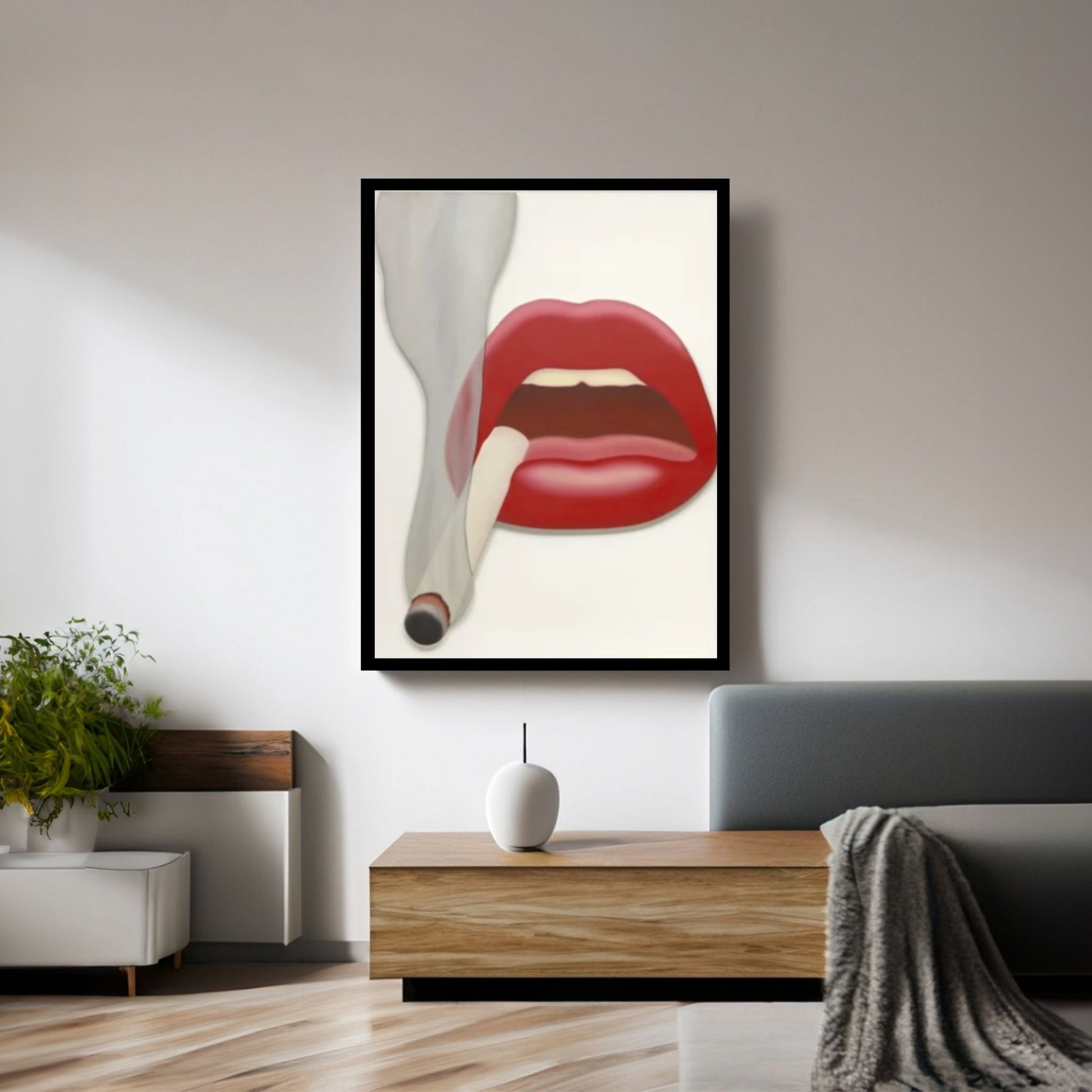 Tom Wesselmann Pop Art Modern Art Canvas Wall Art Poster Print - Painting Reproduction Print - Y Canvas