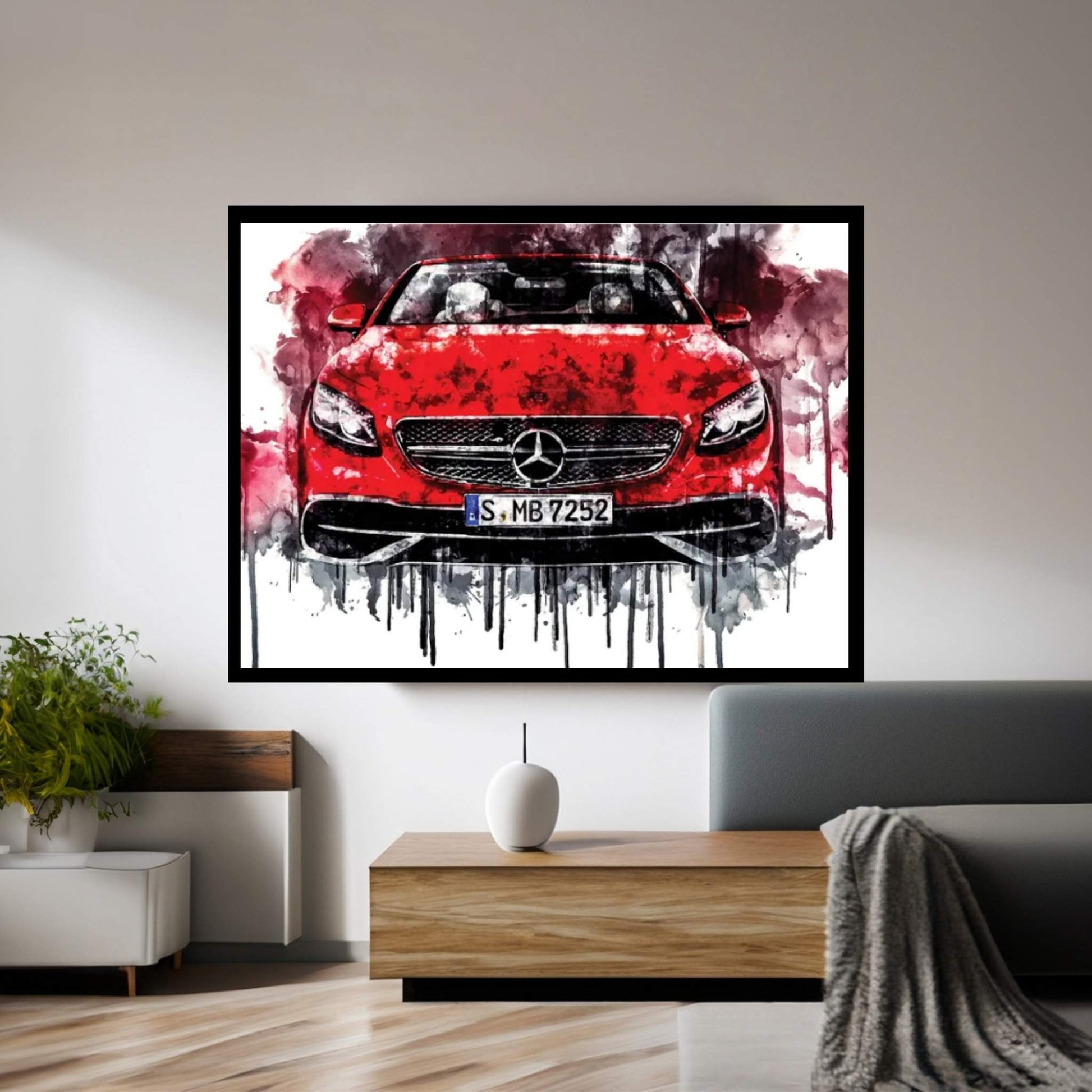 2017 Mercedes Maybach S650 Cabriolet Canvas Wall Art - Y Canvas