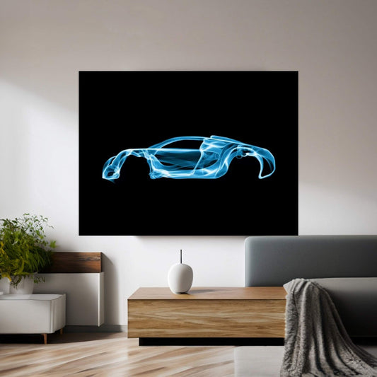 Bugatti Veyron Canvas Wall Art - Y Canvas