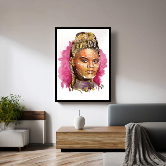 Shuri - Black Panther Canvas Wall Art - Y Canvas