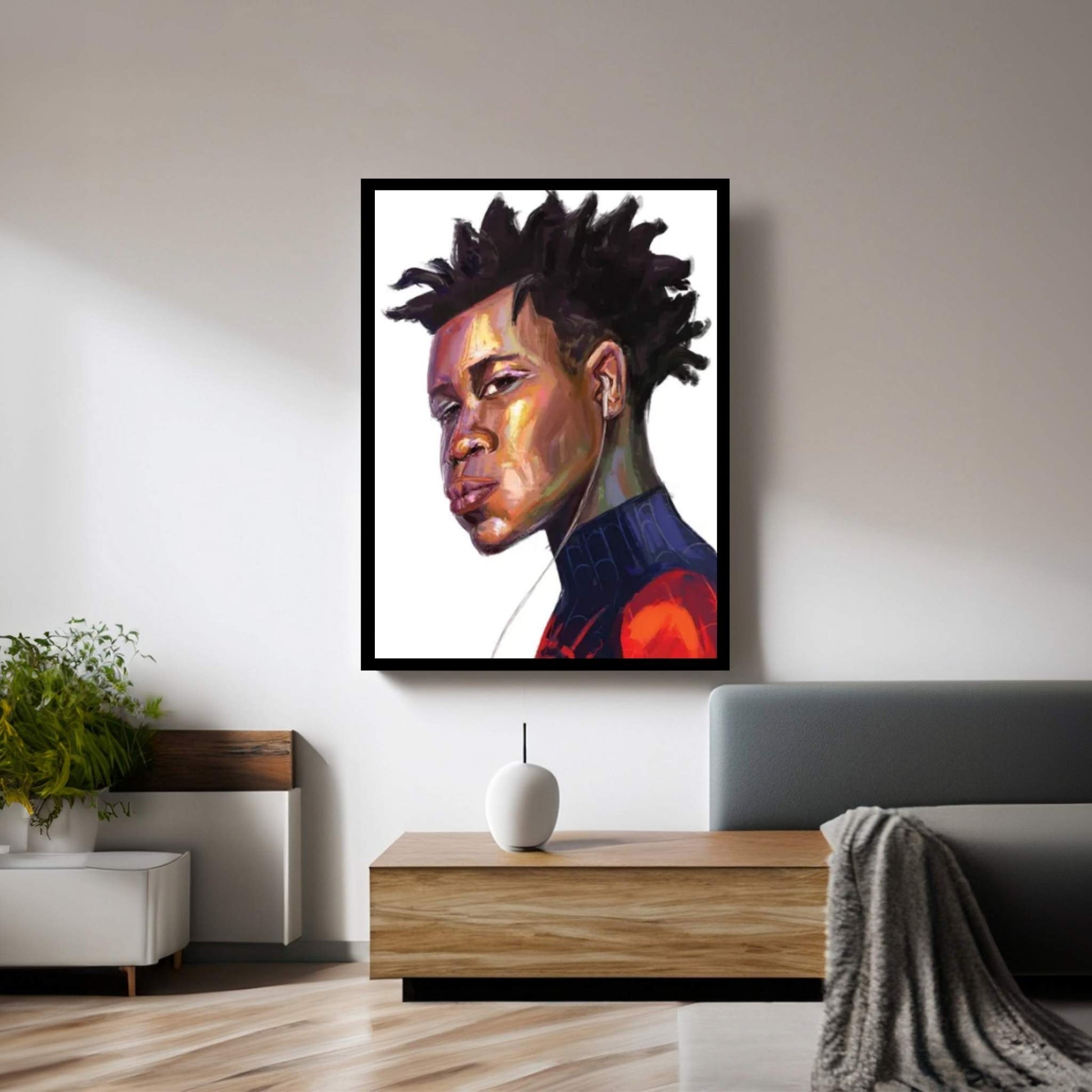 Miles Morales Canvas Wall Art - Y Canvas