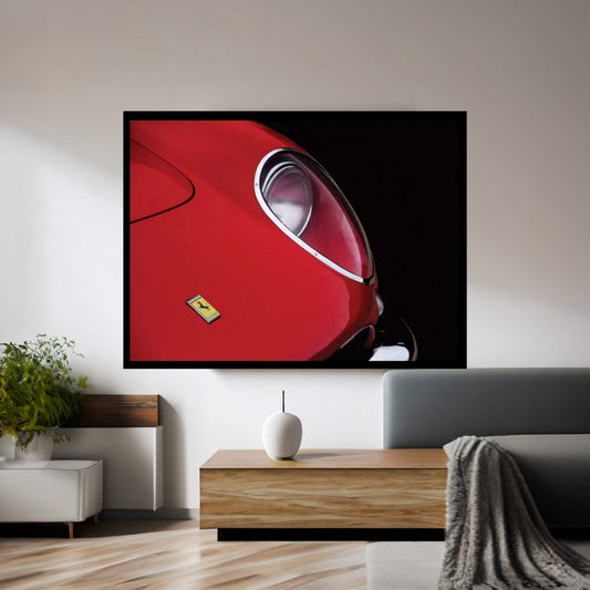 1966 Ferrari 275 GTB Canvas Wall Art - Y Canvas