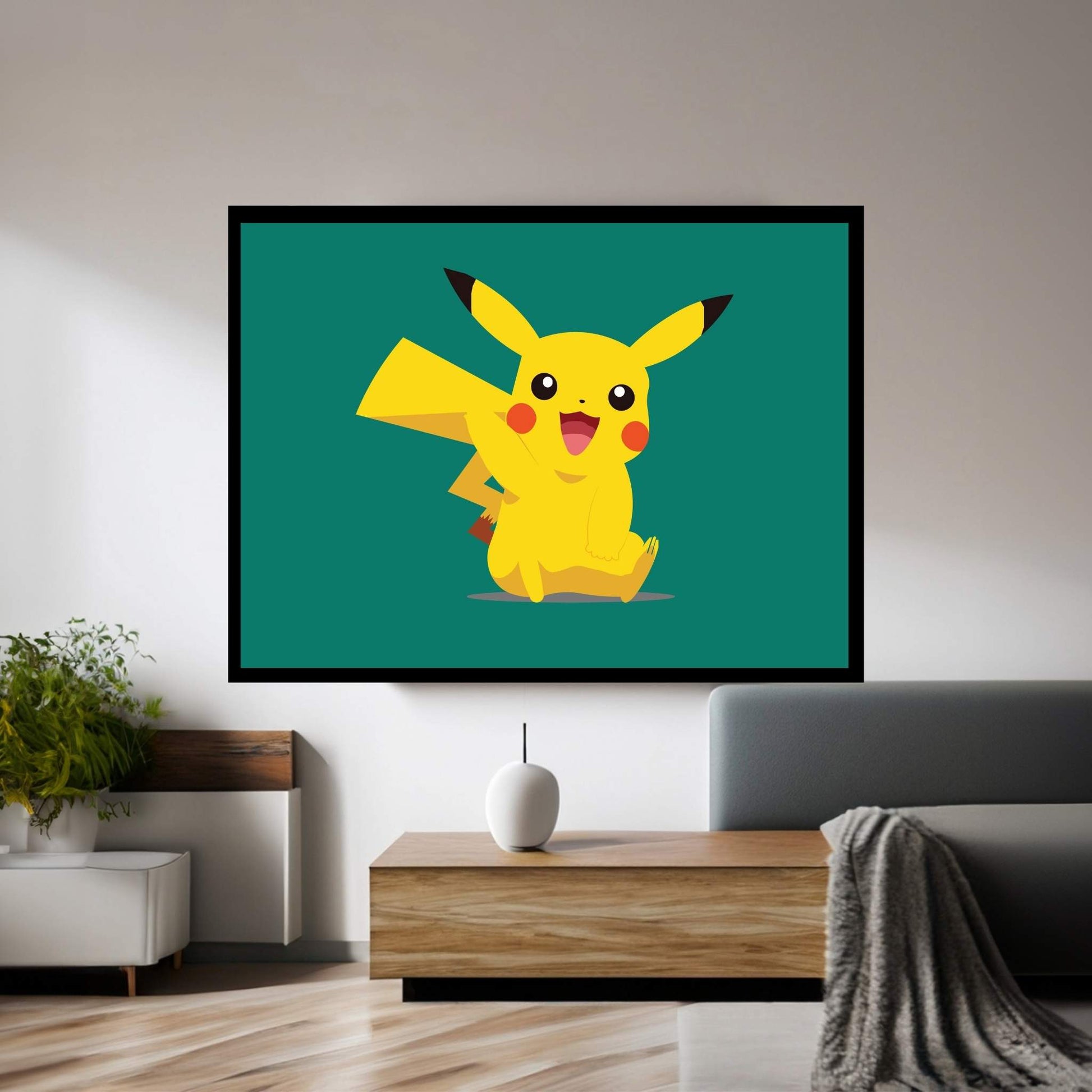 Pokémon - Pikachu Canvas Wall Art - Y Canvas