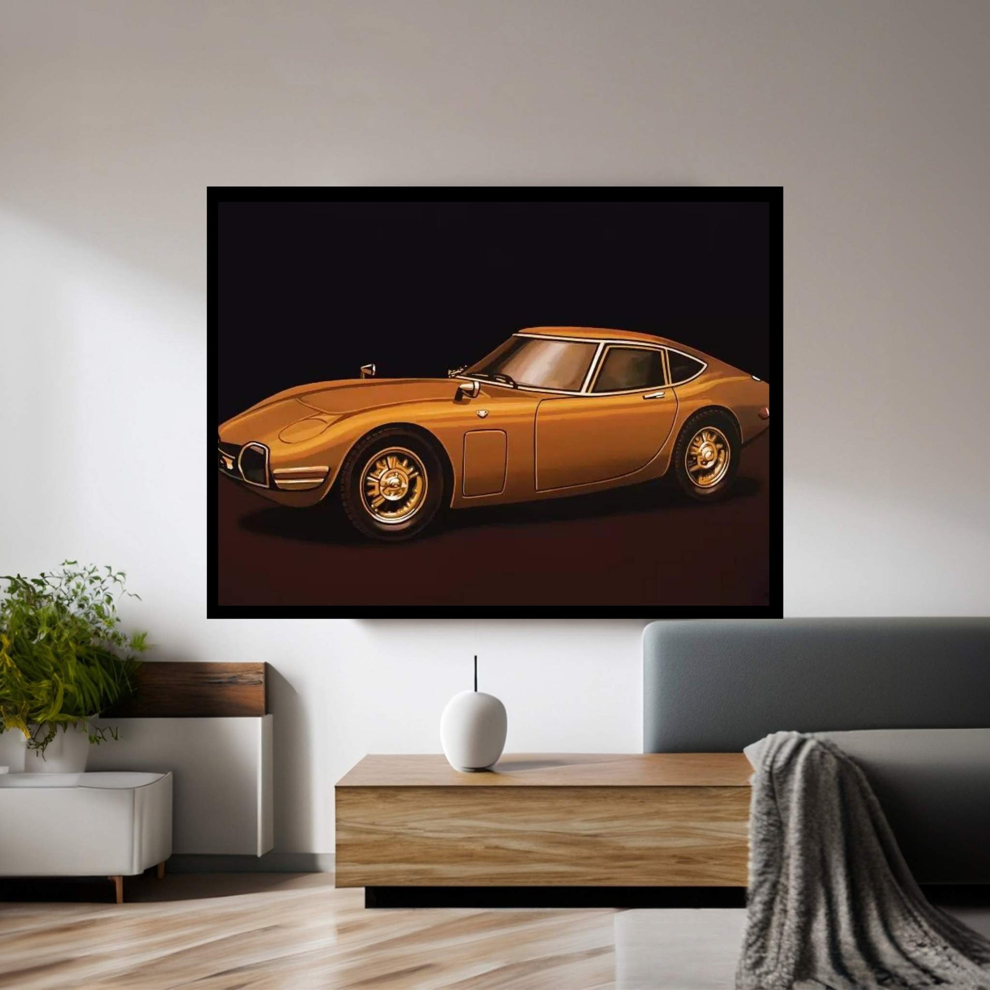 Toyota 2000Gt Canvas Wall Art - Y Canvas