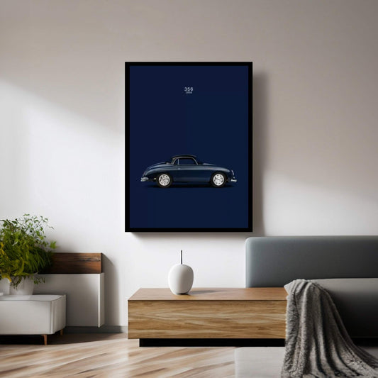 1958 Porsche 356 Canvas Wall Art - Y Canvas