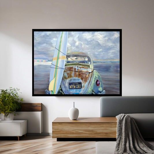 Surf Canvas Wall Art - Y Canvas