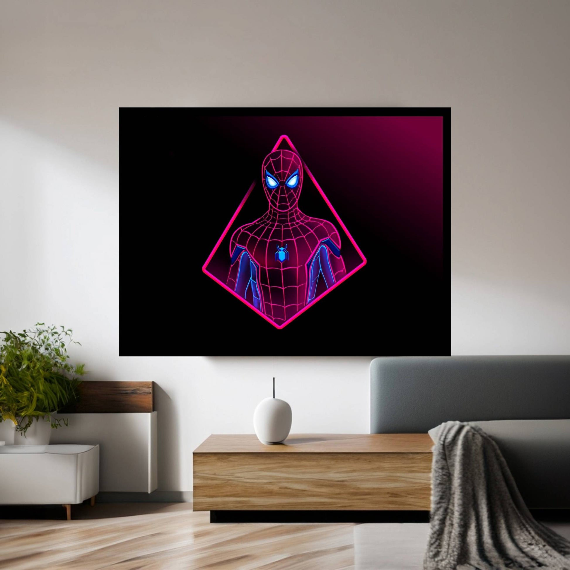 Spiderman Canvas Wall Art - Y Canvas