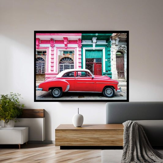 Oldtimer, Old Havana III Canvas Wall Art - Y Canvas