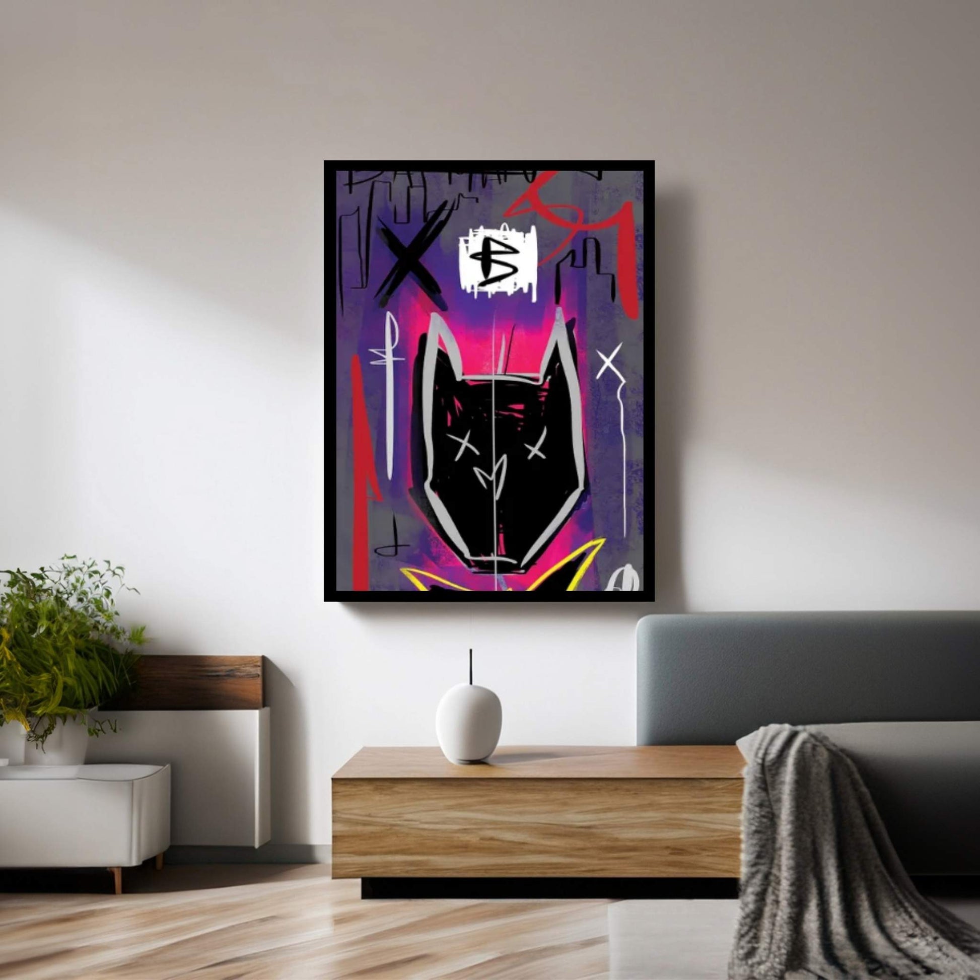 Gotica Canvas Wall Art - Y Canvas