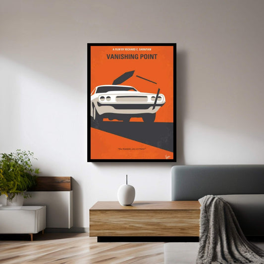 Vanishing Point Poster Canvas Wall Art - Y Canvas