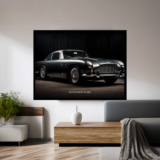 Aston Martin DB5 Canvas Wall Art - Y Canvas