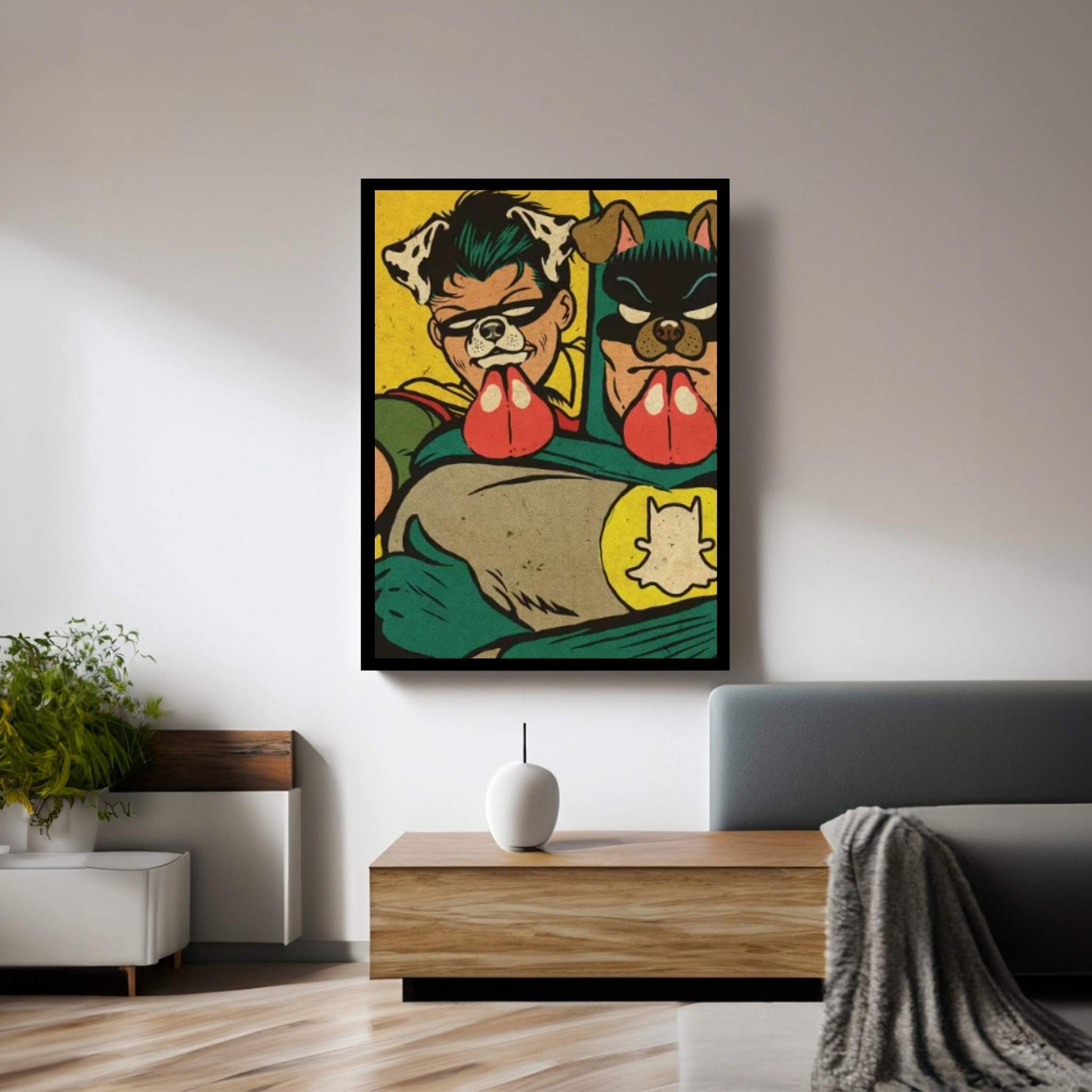 Snapbat Canvas Wall Art - Y Canvas