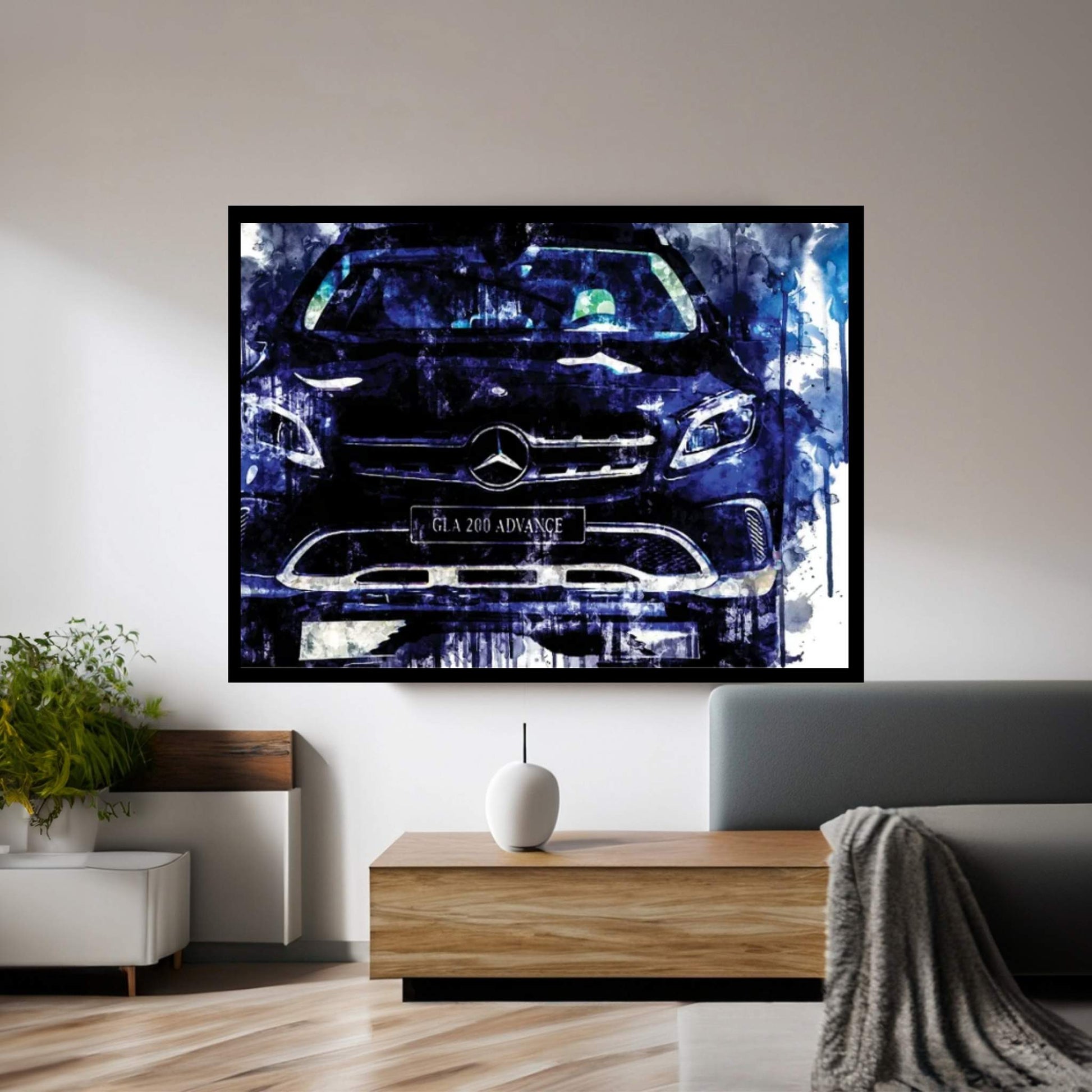 2017 Mercedes Benz GLA 200 Canvas Wall Art - Y Canvas