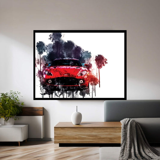 2017 Aston Martin Vanquish Zagato Canvas Wall Art - Y Canvas