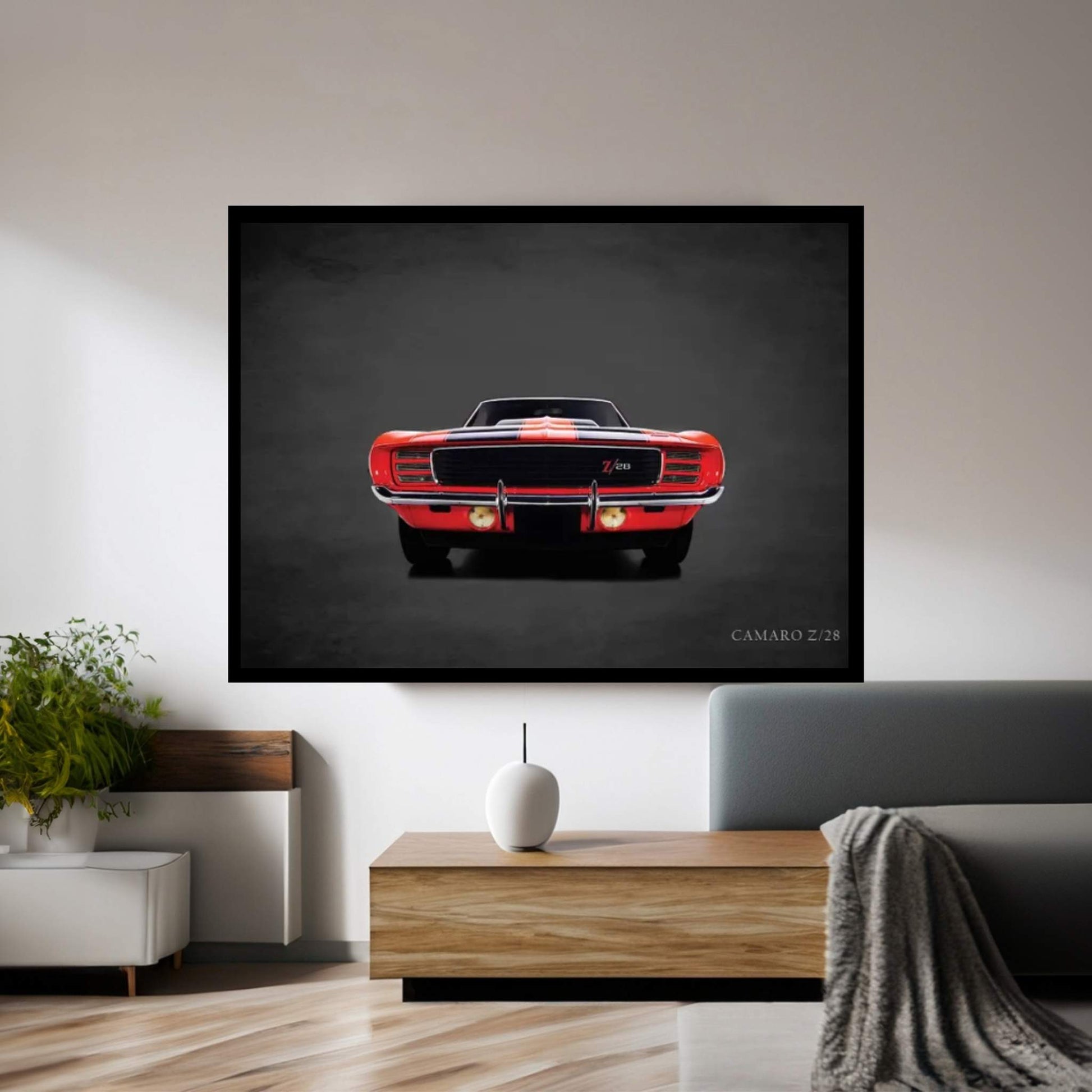 1969 Chevrolet Camaro Z28 Canvas Wall Art - Y Canvas