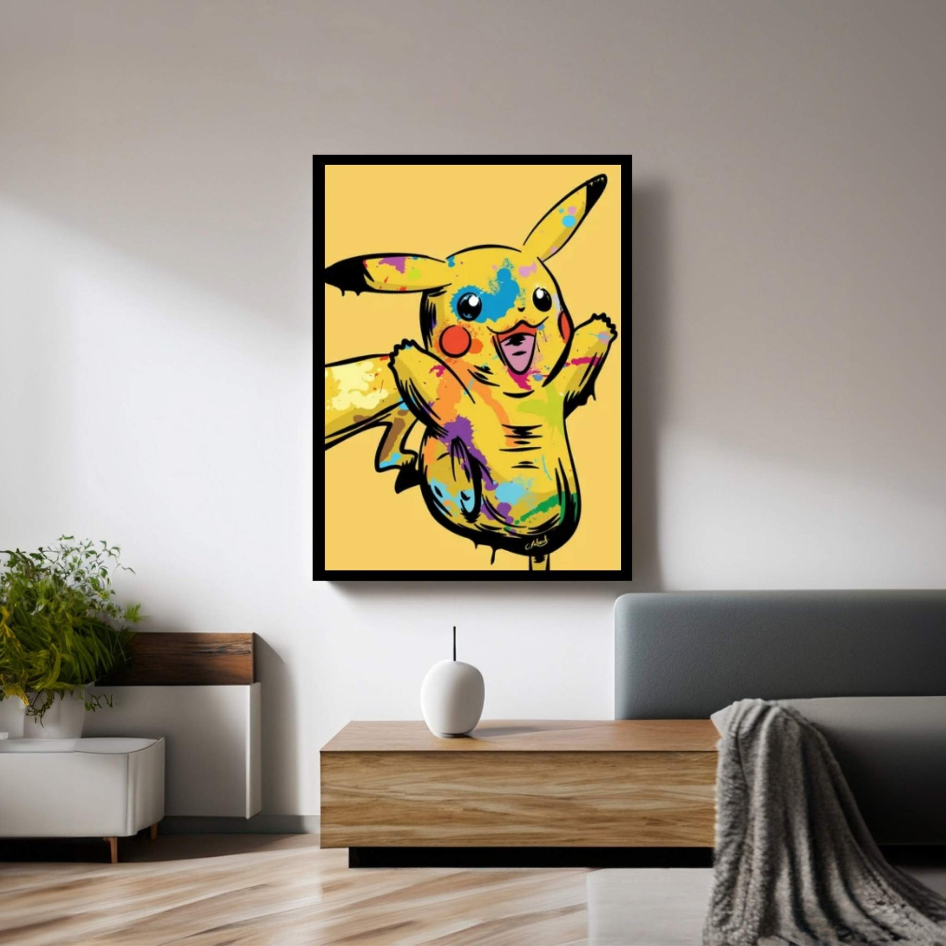 Pokémon - Pikachu Canvas Wall Art - Y Canvas